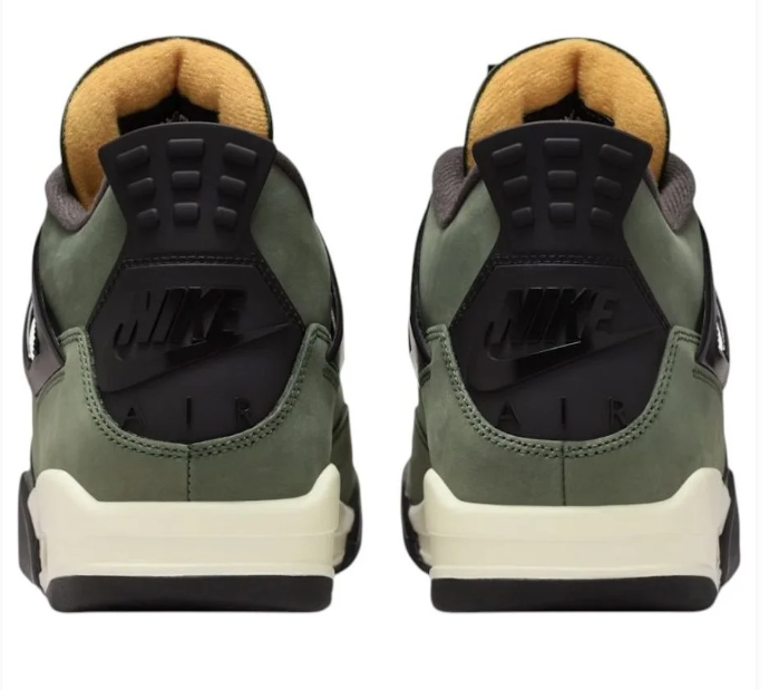 Air Jordan 4 x Undefeated 'Deep Green' 2025 | Terrain Ledger | IB1519-200