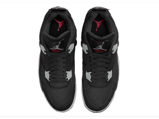 Air Jordan 4 Retro SE 'Black Canvas' | Ink Atelier | DH7138-006