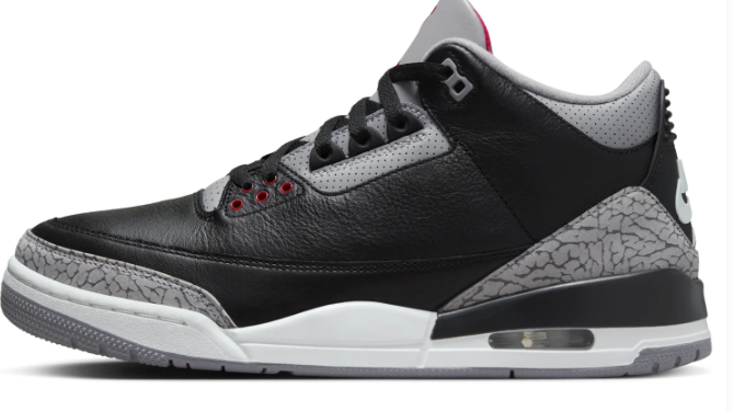 Air Jordan 3 OG Black Cement 2024 | Lasting Impression