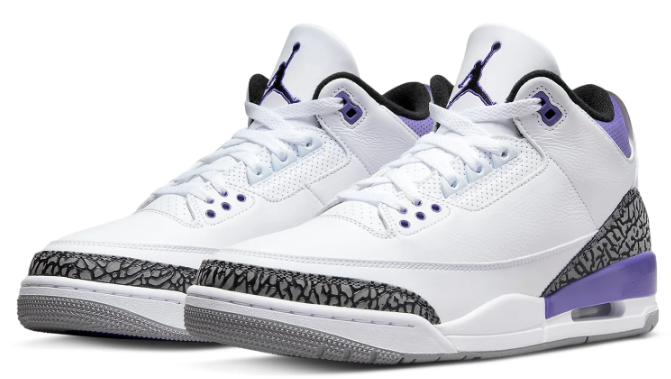 Air Jordan 3 Retro Dark Iris | Evening Palette