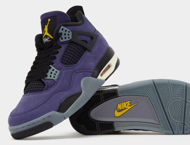 Air Jordan 4 Retro 'Lakers' | Courtside Reverie