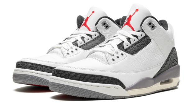 Air Jordan 3 Cement Grey | Concrete Perspective