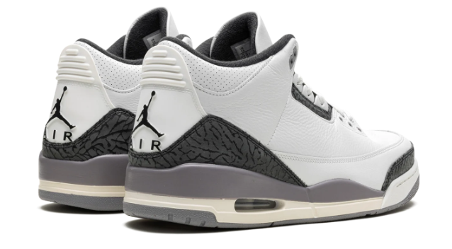 Air Jordan 3 Cement Grey | Concrete Perspective