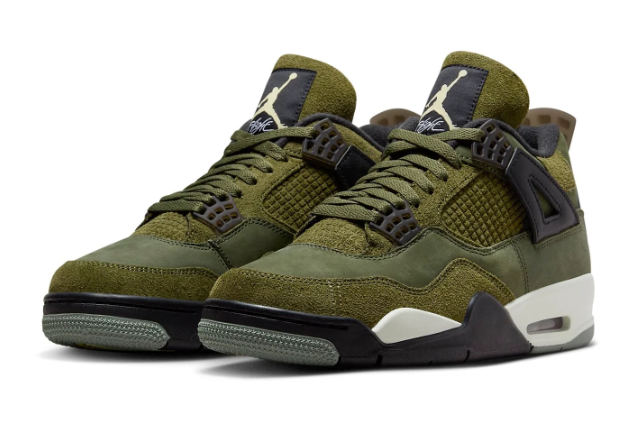 Air Jordan 4 Retro SE 'Craft - Olive' | Fieldwork Notes | FB9927-200
