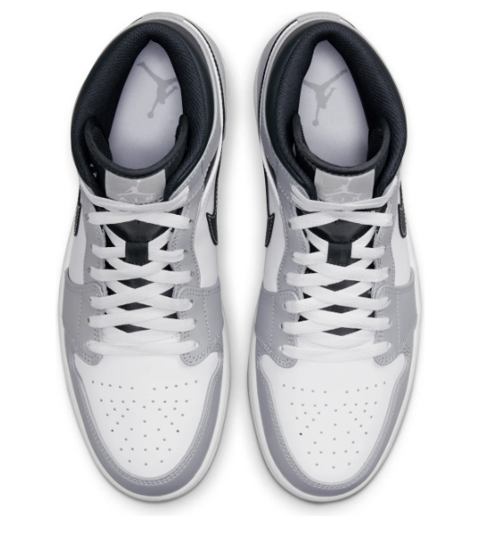 Air Jordan 1 Mid Light Smoke Grey | Quiet Definition