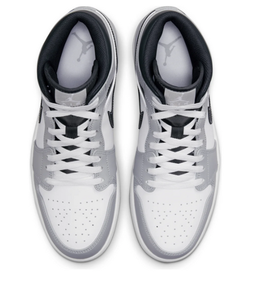 Air Jordan 1 Mid Light Smoke Grey | Quiet Definition