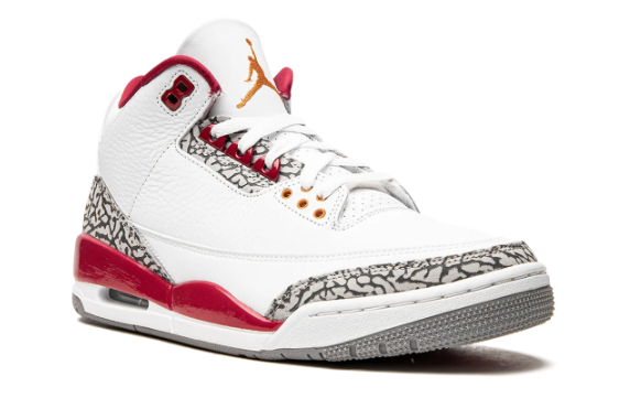 Air Jordan 3 Cardinal | Signature Accent